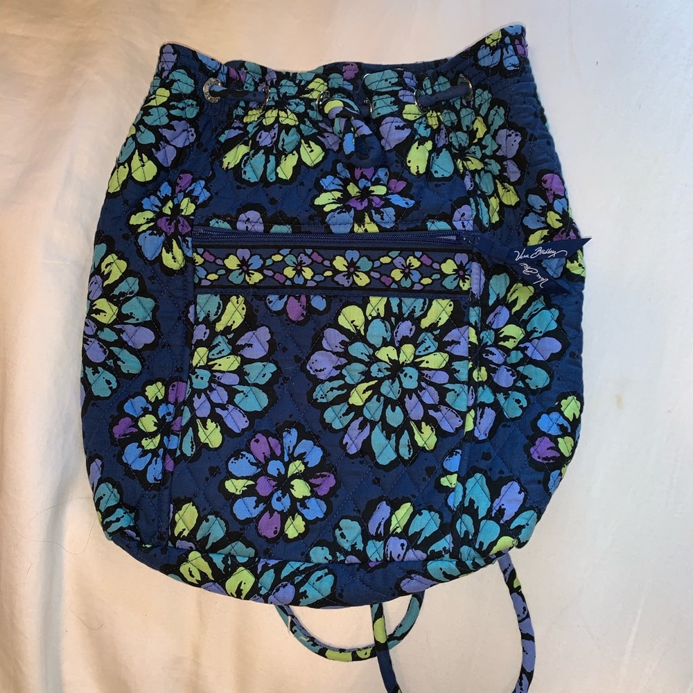 vera bradley drawstring backpack